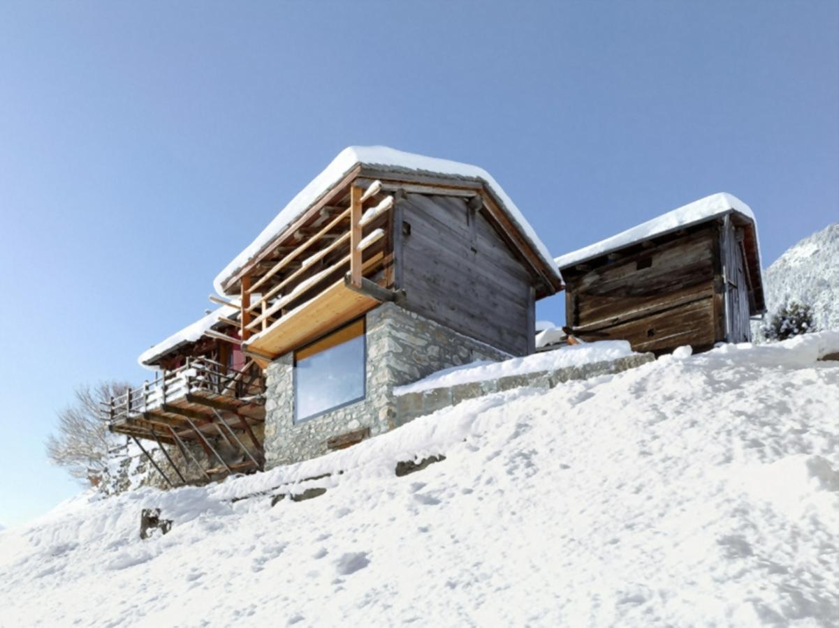 Chalet Le Biolley Orsières Exteriér fotografie