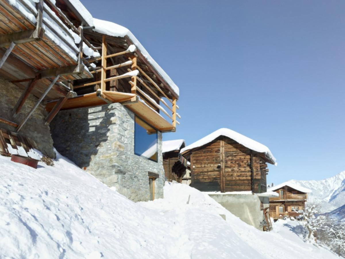 Chalet Le Biolley Orsières Exteriér fotografie