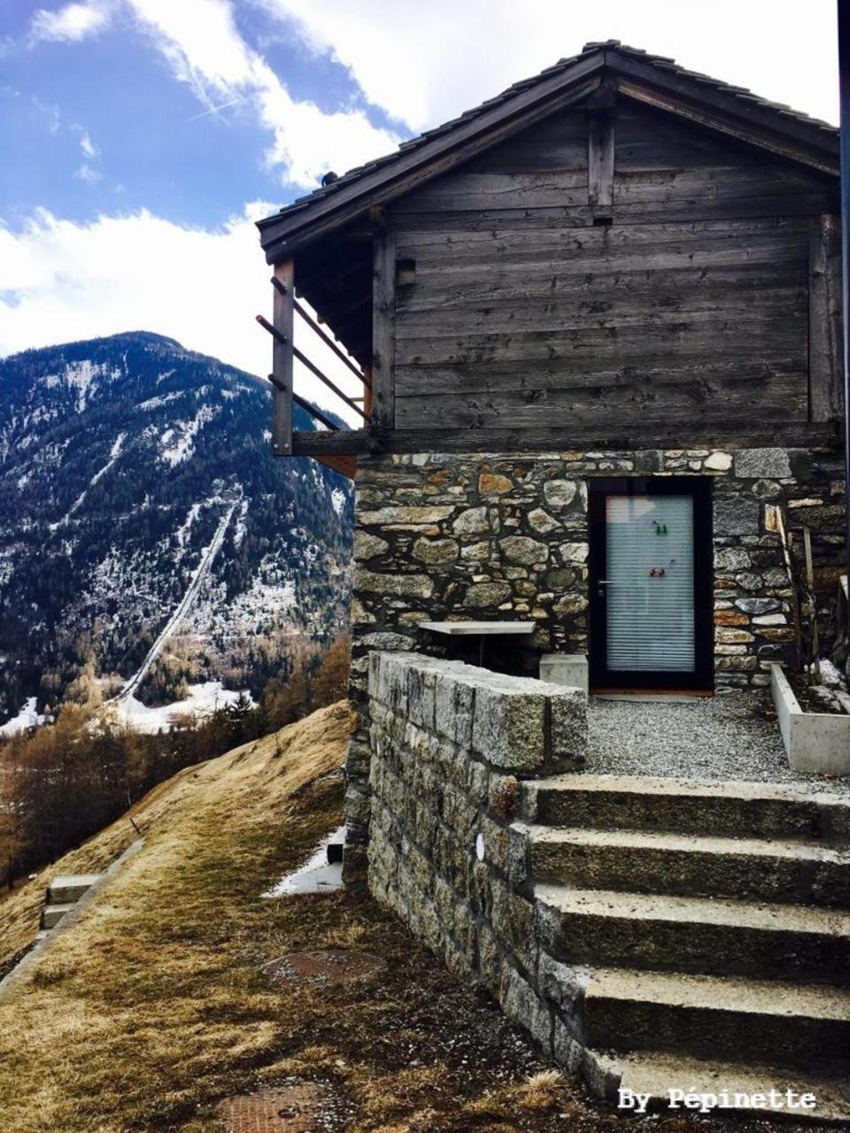 Chalet Le Biolley Orsières Exteriér fotografie